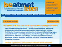 Tablet Screenshot of beatmetleben.de